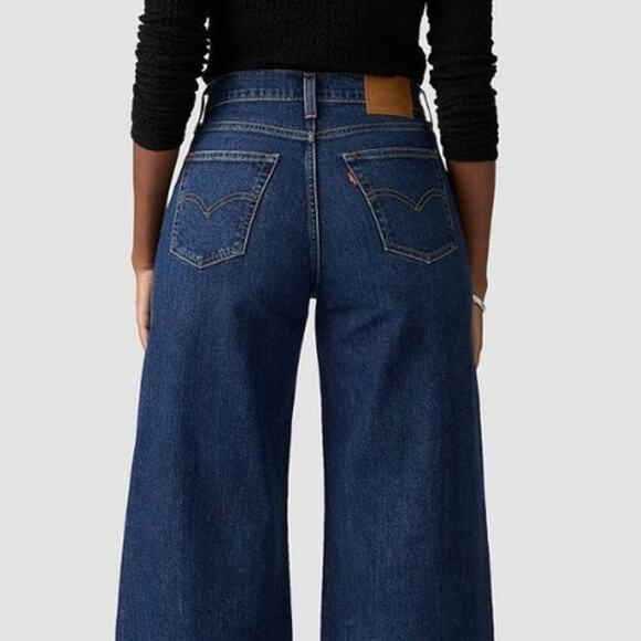NEW Levi High Rise Wide Leg Jeans - Picture 6 of 7